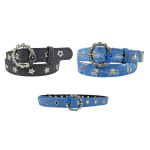 Ripped Waist Belt Punk Chain Versatile Cowgirl Flower Retro Vintage Grommet Waist Chain Waistband Trend Belt
