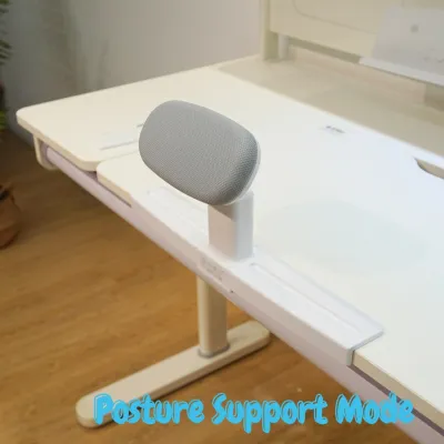 Youthopia L22S+LJ1 Ergonomic Tilt Top Desk With Pegboard Hutch-White