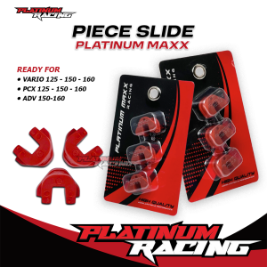 PIECE SLIDE KARET TUTUP RUMAH ROLLER RACING SLIDER VARIO 125 - 150 - 160 / PCX / ADV 150 - 160 BY PLATINUM RACING