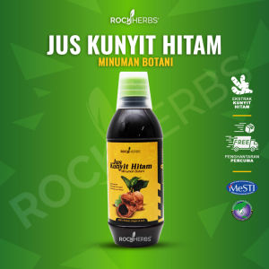 [BUASIR KECUT] Jus Kunyit Hitam Rockherbs. Gabungan 6 Herba Utama Yg Dapat Bantu Kecutkan BUASIR & Melawaskan PencernaanMild and effective