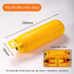 Dây nối dài ngoài trời Vỏ an toàn có con dấu chống nước Hộp kết nối điện chịu thời tiết để bảo vệ ổ cắm ngoài trời phích cắm ổ cắm-NIEVE