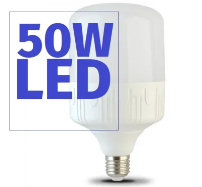 Bóng đèn 100W LED Bulb trụ Thân nhôm E27