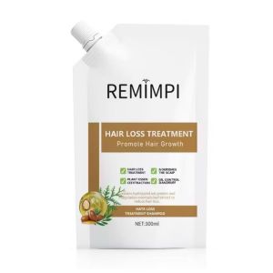 REMIMPI Shampo Anti Hair Fall 300ML Penumbuh Rambut Original Shampoo Anti Ketombe