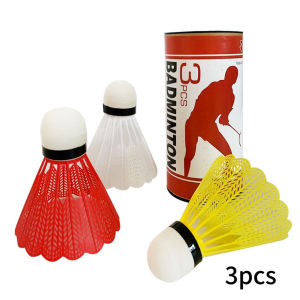 Resistant plastic badminton nylon plastic glue training badminton durable windproof badminton