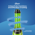 Oster MyBlend Personal Blender with Green 20oz Travel Sports Bottle - 250 watts, Ice-Crushing, Portable Tumbler, Blender Shaker (Juicer and Portable Blender). 
