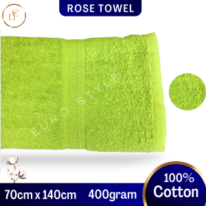 TIK TIK Towel: Adult size Bath Towel: 440 Grams: 100% Natural Cotton / READY STOCK / Fast Shipping / Comfortable 70cm x 140cm