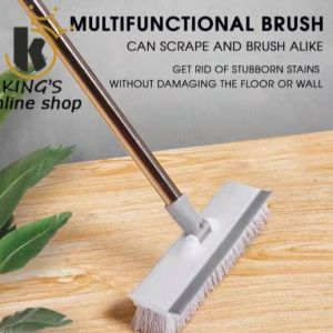 Floor Brush with Scraper Brush Cleaning Tools for Kitchen Wall Bathroom