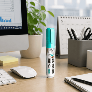 SAVIA Durable Thermal Paper Erasing Pen Large Capacity Portable Privacy Protection Pen Data Erasing Shipping Labels Bills Information Erasing Tool Shipping Labels