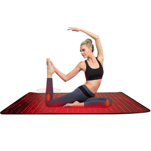 LED Therapy Yoga Mat Reduce Pain And Improve Mood 850nm&660nm Red Light Therapy Blanket