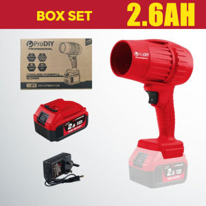 PRODIY 32000rpm 2.6AH 3.0AH Rechargeable Battery Cordless Blower Daun Kering Habuk Powerful PD-CPB21V Bateri Boleh Cas