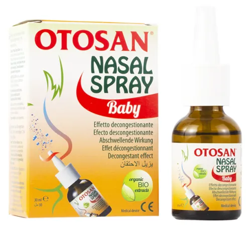 Xịt Mũi Otosan Nasal Spray Baby Giúp Làm Sạch Mũi, Giảm Viêm Mũi, Nghẹt Mũi