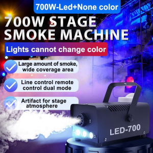 700W Smoke fog machine stage fogging machine Remote Control LED DJ Thrower Mesin Asap Pentas DJ Party family ball leisure parties
