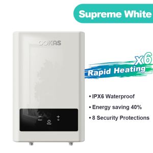 OOKAS Water Heater Electric 220V Instant Hot Water Heater For Water Electric With Self-Modulating