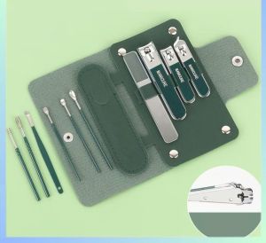 Manicure Pedicure Set 10pcs - Nail Clippers - Nail And Ear Cleaning Care