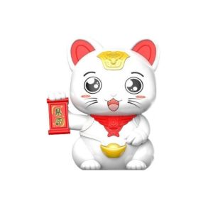 FREMRAG Large Capacity Lucky Cat Piggy Bank Animal Good Luck Lucky Cat Money Jar Ornaments Mascot Coin Saving Box New Year