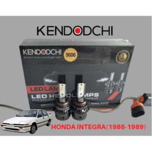 🔥READY STOCK🔥KENDODCHI 2Pcs 9006 LED Car Headlight FOR HONDA INTEGRA(1986-1989) product by Malaysia