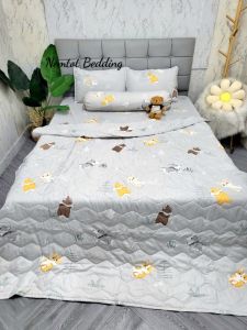 🎡SIÊU XINH🎡 Bộ Chăn Ga Gối Lụa Tencel Than Hoạt Tính Cao Cấp Kháng Khuẩn Mềm Mịn Thoáng Mát _ Nemtot Bedding