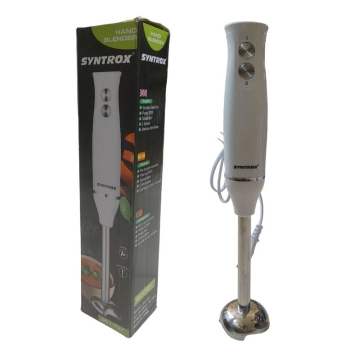 Syntrox Hand Blender Single Juicer Blender Tangan Multifungsi