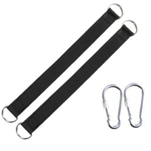 YUBAGUANB Nylon Strap Tree Swing Straps Large Bearing Load Single Layer Special Tree Tie Rope Sturdy with Hook Bar Hanging Straps Outdoor