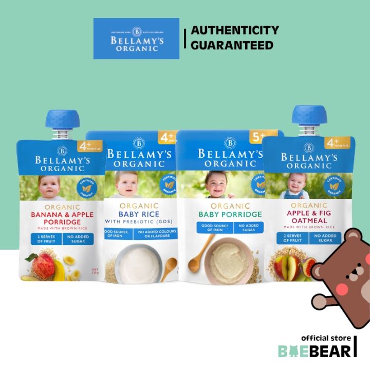 Baby Food!] Bellamy's Organic Baby Rice with Prebiotic, Baby