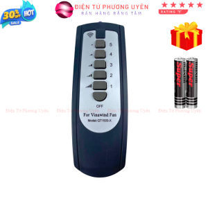 Điều khiển quạt trần điện cơ thống nhất VINAWIND 5 cánh Remote quạt VINAWIND QT-1500X - tặng kèm pin - Điện Tử Phương Uyên
