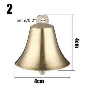 Pure Copper Material Grazing Bells For Livestock Cow Horse Sheep Dog Prevent The Loss