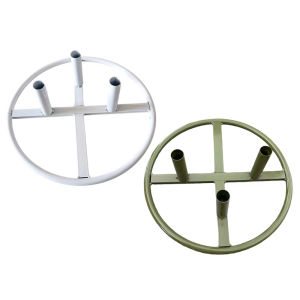 Stable Iron Flower Display Stand Base for Floor Standing Flower Arrangements at Weddings and Formal Event Backdrop