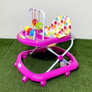 Moonstar_รถหัดเดิน มีโมบาย พับเก็บได้ง่าย ปรับได้ 3 ระดับ#6538