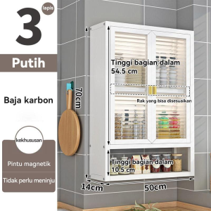 Lemari Dapur Gantung Lemari Dinding Dapur Rak Gantung Dapur Kabinet Dapur Atas Rak Bumbu Dapur Dinding Lemari Kabinet