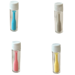 Dụng cụ nhổ Len mắt di động với bụi che du lịch dễ dàng mang theo pit tông núm hút cao su áp dụng địa chỉ liên lạc một cách an toàn