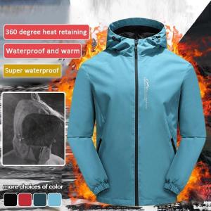 Fatai Mens lightweight windproof hooded jacket for outdoor sports and leisure