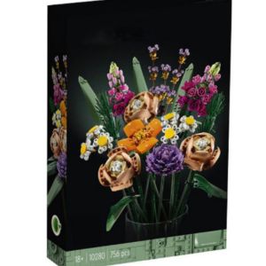 Flower Bouquet / Building Blocks Flowers 10280 / Bouquet Gift / Bunga Block Bricks / Dekorasi Rumah / Blok Bangunan Bonsai  Mainan perakitan meningkatkan kemampuan langsung hadiah ulang tahun untuk anak perempuan