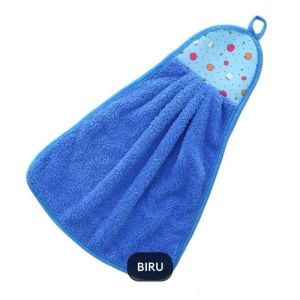 KAIN LAP TANGAN MOTIF/ HAND TOWEL WARNA HANDUK GANTUNG SERBAGUNA E02