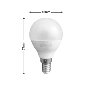 Dycorra LED Globe Pingpong G45 Bulb E14 5W Day Warm 220V Bright Energy Saving Frosted Screw In Lamp
