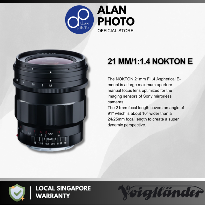 [Clearance Sales] Voigtlander Nokton 21mm Aspherical Lens