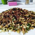Trà gạo lứt xạ đen đậu đen ( trà gạo lức đậu đen - giảm cân - thanh lọc cơ thể - lợi sữa - ngủ ngon ( MS ) - (1kg). 