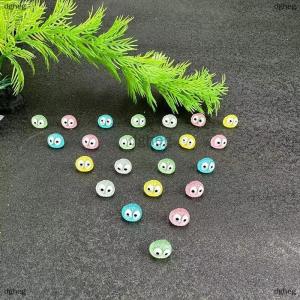 [COD] dgheg 10Pcs Luminous Briquettes Elfs Black Ball Sprite Duck Figurine Home Decor Glowing Miniature Fairy Garden Decoration Accessories