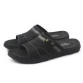 Sandal Kulit Pria Dewasa Slop Selop Jepit Formal Fashion Terbaru. 