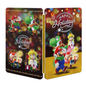 Nintendo Switch Happy Holidays Mario Steelbook  (nd New/ Sealed) (no game included)