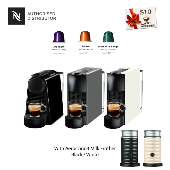 Nespresso Essenza Mini & Aeroccino 3 セット 0495d124e3276bfc1e4029fb691557