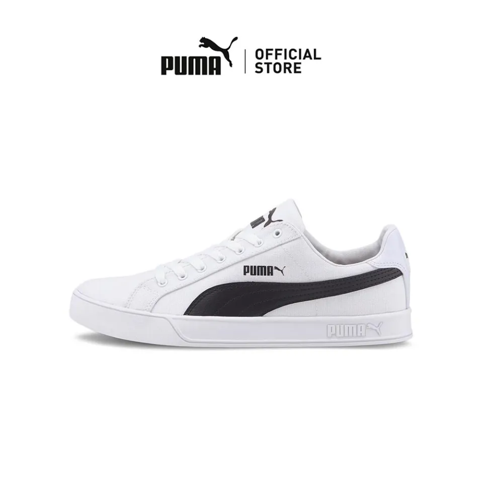 Puma cheap canvas trainers