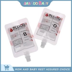 JiaShuo Baby Toy 10x Halloween Cosplay Drink Bags Blood Pouch Props Zombie Beverage Drink Bags