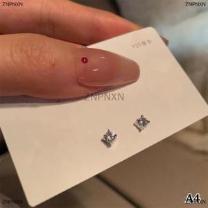 [COD] ZNPNXN 6PCS Women Color Rhinestone Butterfly Love Stud Earrings Korean Style Fashion Punk Earring Stud Jewelry Sets Gift