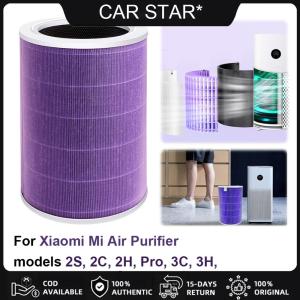 COD [จัดส่งฟรี] เครื่องฟอกอากาศตัวกรอง HEPA แทนคาร์บอนเปิดใช้งานสำหรับ Xiaomi Air Curifier 2S 2C 2H Pro 3C 3H