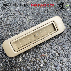 Cửa gió điều hoà đơn hàng ghế thứ 2 xe Fortuner (2008-2016) thế hệ 1 màu kem vàng chất liệu nhựa ABS