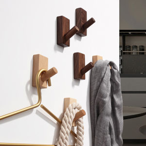 ZOATAAL  Bedroom Wall Mounted Towel Scarf Bathroom Hat Clothes Hanger Key Holder Coat Hook Organizer