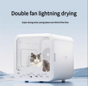 GREENPETS Pet Drying Box Intelligent Pet Hair Dryer Cat and Dog Drying Box Silent Drying Gentle Non-Irritatin