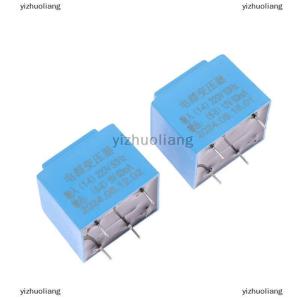 yizhuoliang ปลั๊กไฟปิดผนึกชนิดมินิขนาด0.5W 220V ถึง12V บอร์ด PCB หม้อแปลงแบบมีห่อหุ้มกันน้ำ4ขา