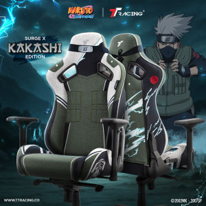 TTRacing Surge X Air Threads Fabric Gaming Chair - Kakashi Edition | Naruto Collection