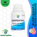 Serpentina Supplement 500mg Capsules 50's & 100's. 